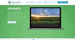 Desktop Screenshot of agvanceconference.net